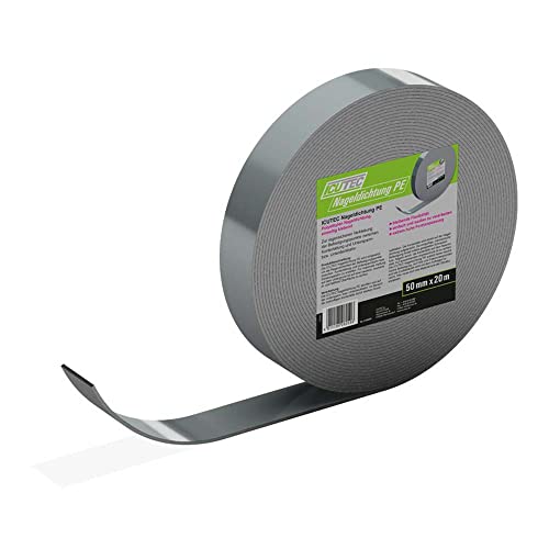 Icutec 012 6059 Nageldichtband, 50 mm x 20 m - Hohe Formanpassung Nageldichtung, Verarbeitung Ab +5°C, Flexibles und Haltbares Dichtband Für Professionelle Anwendungen und Zuverlässigen Schutz Icutec 012 6059 Nageldichtband, 50 mm x 20 m - Hohe Formanpassung Nageldichtung, Verarbeitung Ab +5°C, Flexibles und Haltbares Dichtband Für Professionelle Anwendungen und Zuverlässigen Schutz von ICUTEC