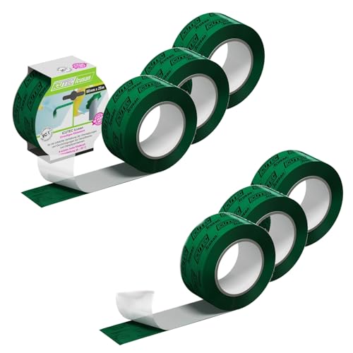 ICUTEC 6er Spar-Pack Klebeband Icusan 60 mm x 25 m I Hochleistungsklebeband für Dampfsperrfolien I Profi-Qualität mit extrem hoher Klebkraft I Lösemittelfrei und Verarbeitung ab -10°C ICUTEC 6er Spar-Pack Klebeband Icusan 60 mm x 25 m I Hochleistungsklebeband für Dampfsperrfolien I Profi-Qualität mit extrem hoher Klebkraft I Lösemittelfrei und Verarbeitung ab -10°C von ICUTEC