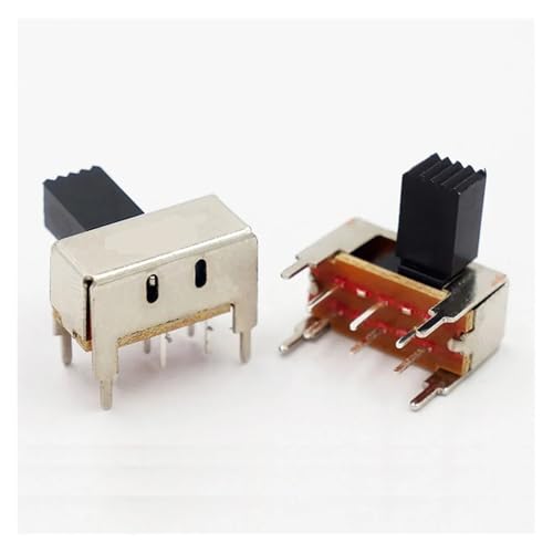 10PCS Toggle Switch SK-22D04 6pin 2 Positions 2P2T Horizontal Double Slide Switch Miniature Slide Switch Handle Length 8mm ICXLPMC 10PCS Toggle Switch SK-22D04 6pin 2 Positions 2P2T Horizontal Double Slide Switch Miniature Slide Switch Handle Length 8mm ICXLPMC von ICXLPMC