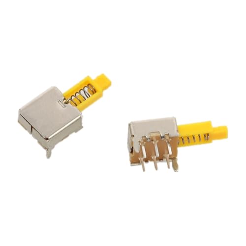 10Pcs A06 6pin TV Power Switch With Spring Self-locking Yellow DC 12V 50MA Unidirection Push-button Switch ICXLPMC 10Pcs A06 6pin TV Power Switch With Spring Self-locking Yellow DC 12V 50MA Unidirection Push-button Switch ICXLPMC von ICXLPMC