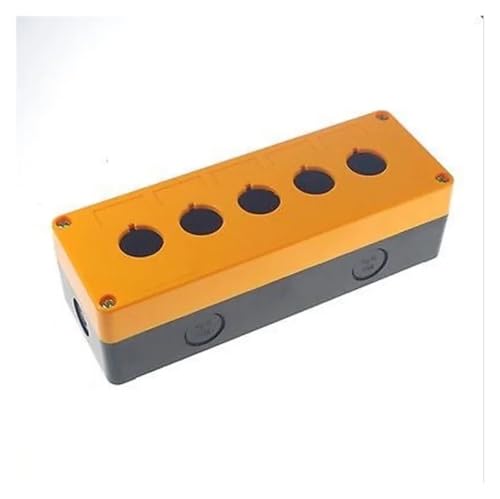 22mm 5 Hole 204x73x58 mm Push Button Switch Station Control Box Case ICXLPMC 22mm 5 Hole 204x73x58 mm Push Button Switch Station Control Box Case ICXLPMC von ICXLPMC
