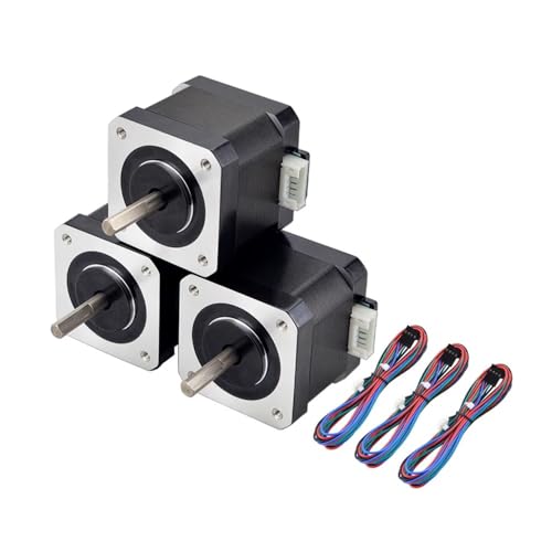3 Stück Nema 17 Stepper electronic Starter 45Ncm 42motor 39mm 17HS4401 1.5A Step electronic Starter 4-Lead ICXLPMC(17HS4401-XH2.54) von ICXLPMC