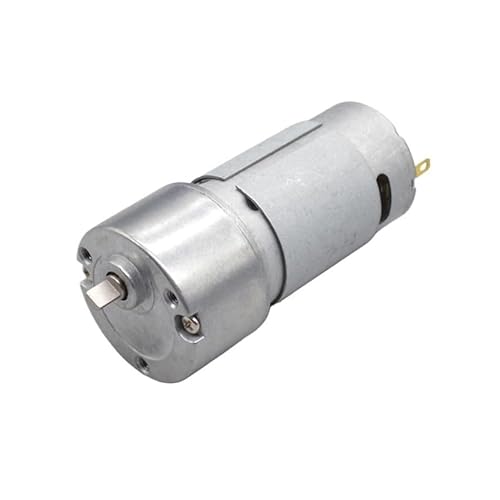 395 Carbon Gear Elektronischer Anlasser Maschinen Ganzmetall Zahnrad Getriebemotoren DIY Zubehör DC 12-24V 130-260RPM 0.2A ICXLPMC von ICXLPMC