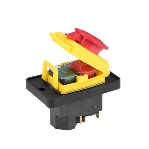 400V 7 Pins Electromagnetic Switch Starter On Off 15A With Protection Cover Momentary Reset Push Button YCZ4-A ICXLPMC 400V 7 Pins Electromagnetic Switch Starter On Off 15A With Protection Cover Momentary Reset Push Button YCZ4-A ICXLPMC von ICXLPMC