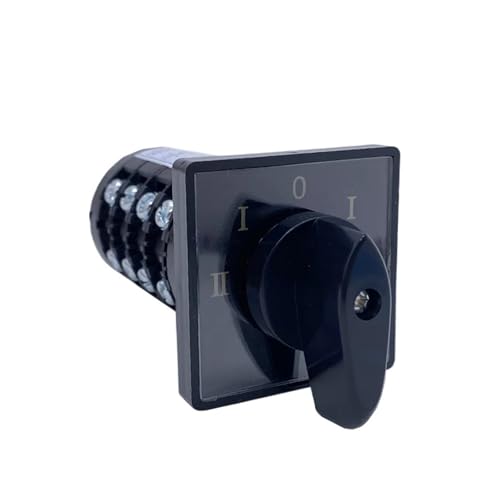 5P Five Positions HZ5B-20/4 Changeover Rotary Cam Switch 20A 4 Poles 16 Terminals ICXLPMC von ICXLPMC