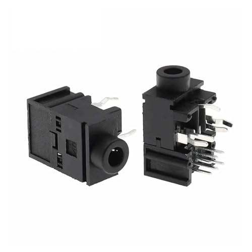 5PCS 3.5mm Female Connector 11 Pin DIP Headphone Jack Socket PJ-317A ICXLPMC 5PCS 3.5mm Female Connector 11 Pin DIP Headphone Jack Socket PJ-317A ICXLPMC von ICXLPMC