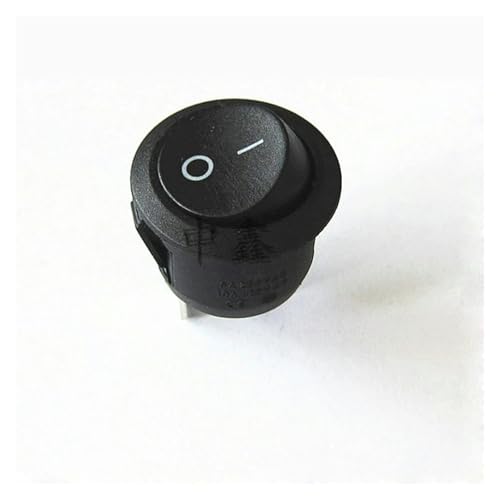 5Pc 20mm Diameter Small Round Boat Rocker Switches Round Black 2 Pin ON-OFF-ON Rocker Switch ICXLPMC 5Pc 20mm Diameter Small Round Boat Rocker Switches Round Black 2 Pin ON-OFF-ON Rocker Switch ICXLPMC von ICXLPMC