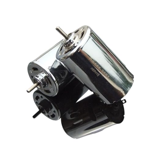 DC12V-24V 12000rpm 555 DC electronic starter Double Ball Bearing Large Torque DIY Drill Model Toy Car ICXLPMC von ICXLPMC