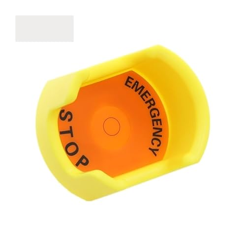 Emergency stop button box protective cover22mm button switch protection cover yellow ring accessories ICXLPMC von ICXLPMC