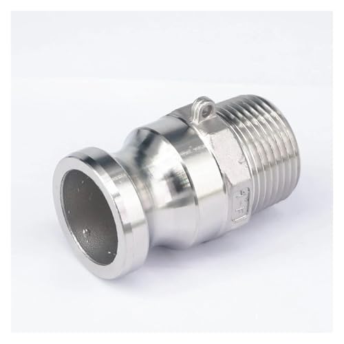 ICXLPMC 1-1/2" BSP Male Thread 304 Stainless Steel Type F Camlock Fitting Cam and Groove Coupling ICXLPMC 1-1/2" BSP Male Thread 304 Stainless Steel Type F Camlock Fitting Cam and Groove Coupling von ICXLPMC