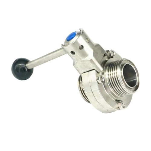 ICXLPMC 1-1/4" 32mm 304 Stainless Steel SMS-Type Thread Union Connection Valve Brew Beer Dairy Product von ICXLPMC