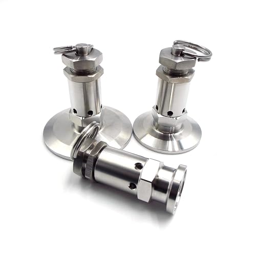 ICXLPMC 1pc 0.8MPA Fixed 25.4MM Ferrule Tri Clamp1.5-2" Exhaust 304 Stainless Steel Valve Suitable for Air Compressors ICXLPMC 1pc 0.8MPA Fixed 25.4MM Ferrule Tri Clamp1.5-2" Exhaust 304 Stainless Steel Valve Suitable for Air Compressors von ICXLPMC