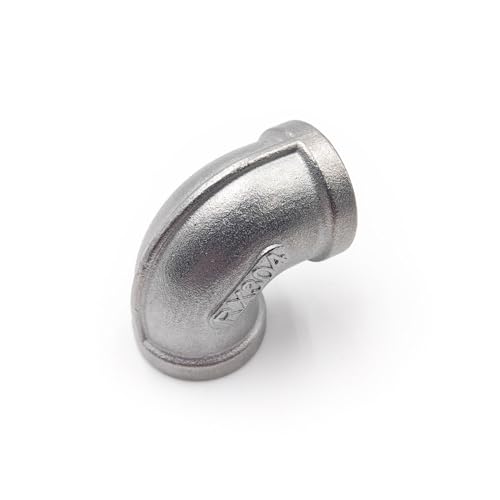 ICXLPMC 1pc 90ELBOW 3/8" BSP Elbow Butt Adapter 304 Stainless Steel Pipe Fittings Suitable Home Piping ICXLPMC 1pc 90ELBOW 3/8" BSP Elbow Butt Adapter 304 Stainless Steel Pipe Fittings Suitable Home Piping von ICXLPMC