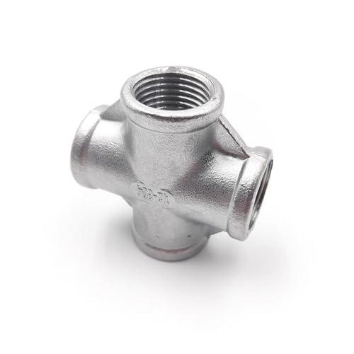 ICXLPMC 1pc INTERNAL 4-Way 1-1/4" BSP Elbow Butt Adapter 304 Stainless Steel Pipe Fittings Suitable Home Piping ICXLPMC 1pc INTERNAL 4-Way 1-1/4" BSP Elbow Butt Adapter 304 Stainless Steel Pipe Fittings Suitable Home Piping von ICXLPMC
