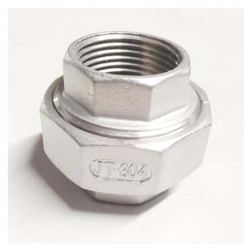 ICXLPMC 2" BSP Female Thread 304 Stainless Socket Union Set Pipe Fitting Connector 1.6 Mpa von ICXLPMC