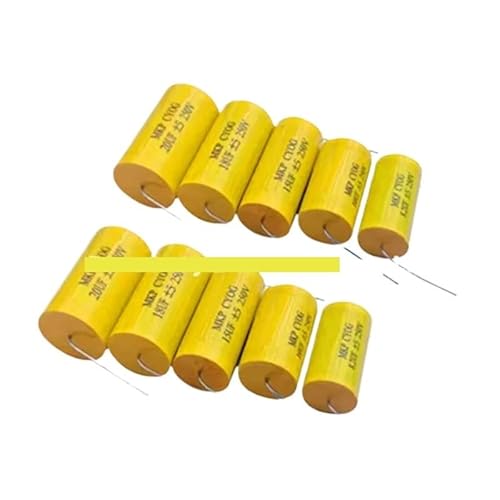 ICXLPMC Axial MKP Grade Capacitor 250V2.7UF 275 5PCS von ICXLPMC