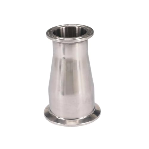 ICXLPMC Fit Tube O.D Reduce 51mm-38mm Tri Clamp 2"-1.5" 304 Stainless Steel Ferrule Concentric Pipe Fitting Reducer ICXLPMC Fit Tube O.D Reduce 51mm-38mm Tri Clamp 2"-1.5" 304 Stainless Steel Ferrule Concentric Pipe Fitting Reducer von ICXLPMC