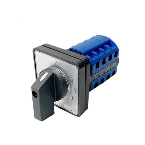 LW26-20/4 Five Positions Selector Cam Switch 4 Poles Multi-position 20A 660V Changeover Rotary Switch 16 Terminals YMW26-20 ICXLPMC LW26-20/4 Five Positions Selector Cam Switch 4 Poles Multi-position 20A 660V Changeover Rotary Switch 16 Terminals YMW26-20 ICXLPMC von ICXLPMC