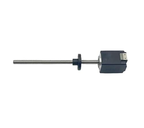 Linear Stepper Electronic Choker, Nema 8 Lead Screw Stepper electronic Starter nicht-Captive and externer Typ, 100 mm lang Tr5 x 2 und Tr3,5 x 0,61 Thread ICXLPMC(extern) von ICXLPMC