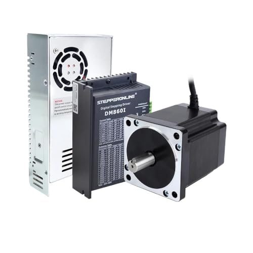 Nema 34 Open Loop Stepper Kit 8.0Nm 6.0A 98mm Stepper electronic starter 4 Lead & Driver & 60V Power Supply ICXLPMC von ICXLPMC