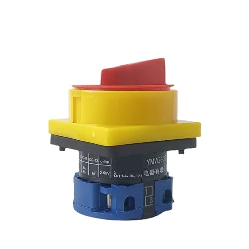 On off switch 2 position selector changeover 20A 1 pole Pad lock Main Cam rotary switches emergency stop YMW26-20/1GS ICXLPMC On off switch 2 position selector changeover 20A 1 pole Pad lock Main Cam rotary switches emergency stop YMW26-20/1GS ICXLPMC von ICXLPMC
