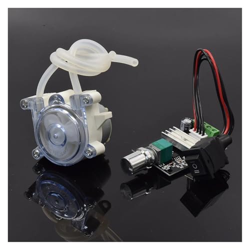 Peristaltic Pump DC 6V-12V Small 500 Geared Squeeze Dosing Liquid Water Pump Reverse PERISTALTIC PUMP ICXLPMC(Pump with Controller) von ICXLPMC