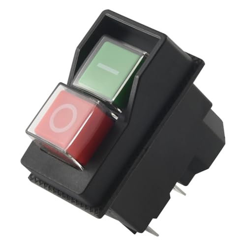Waterproof Electromagnetic Push Button Switch 5 Pins KJD17 220-240V Coil Magnetic Power Tool Switches ICXLPMC Waterproof Electromagnetic Push Button Switch 5 Pins KJD17 220-240V Coil Magnetic Power Tool Switches ICXLPMC von ICXLPMC