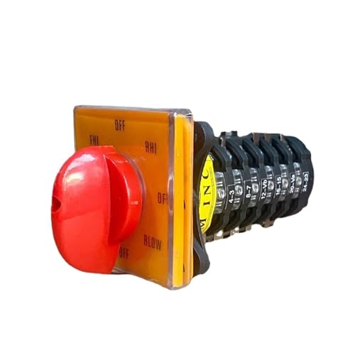 YMW28-20/6 Milling Machine Accessory 20A 6 Poles 8 Position Control electronic starter Speed Changeover Rotary Cam Switch T-16EXF64D-6 ICXLPMC YMW28-20/6 Milling Machine Accessory 20A 6 Poles 8 Position Control electronic starter Speed Changeover Rotary Cam Switch T-16EXF64D-6 ICXLPMC von ICXLPMC