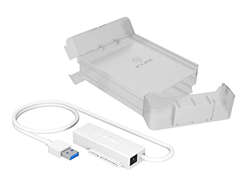 ICY BOX 60341 IB-AC705-6G 6.35cm Festplattengehaeuse 2.5, 3.5 Zoll 3.2 Gen 1 (USB 3.0), 24 W von ICY BOX