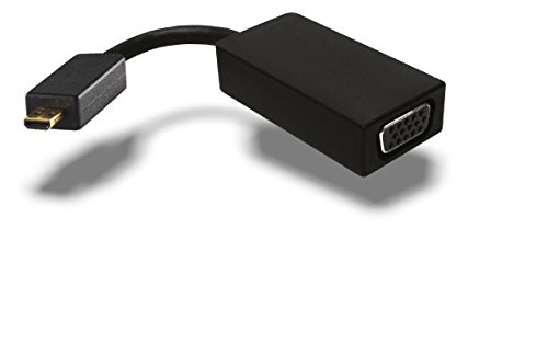 ICY BOX IB-AC503 HDMI (Micro D-Typ) zu VGA Adapter, Full HD 1080p Unterstützung, Plug & Play, EMI Abschirmung von ICY BOX