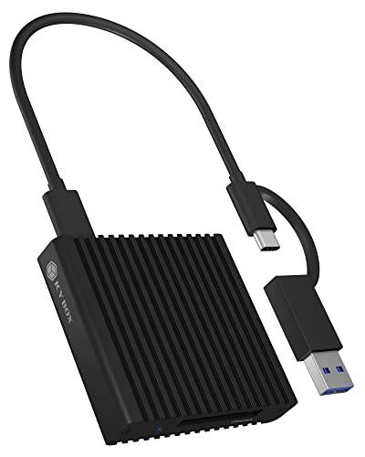 ICY BOX externer Speicherkartenleser USB-C®, USB 3.2 Gen 2 (USB 3.1), IB-CR404-C31 von ICY BOX