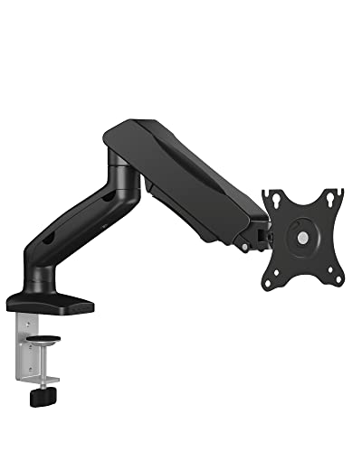 ICY BOX IB-MS303-T Monitor-Tischhalterung für Monitor bis zu 28 Zoll (71cm) Max. 6, 5kg, VESA 75x75 und 100x100,Schwarz von ICY BOX