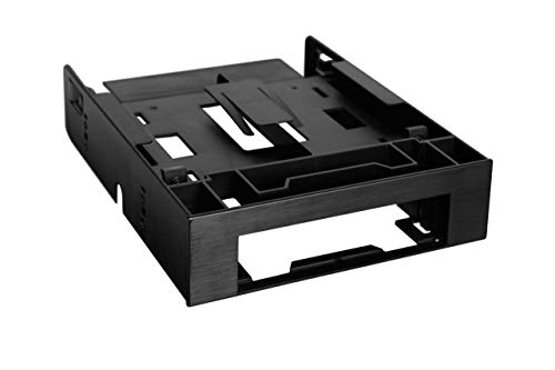 ICY DOCK Dual 2 Bay 6.3 cm HDD/SSD & 1 x 3.5 HDD/Device Front Bay to 13.3 cm Bay SSD Mounting Bracket Adapter | Flex-FIT Trio MB343SP von ICY DOCK