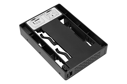 ICY DOCK EZConvert Lite MB882SP-1S-3B - 2,5 Zoll (6,4cm) zu 3,5 Zoll (8,9cm) SATA SSD/HDD Konverter von ICY DOCK
