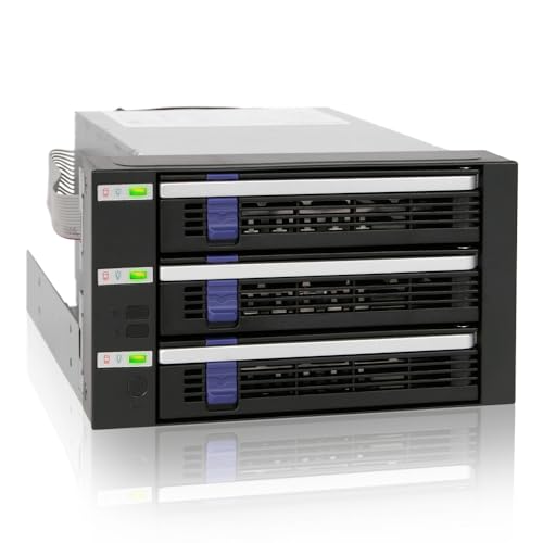 ICY DOCK SATA Hot Swap Backplane für 3X 3,5" (8,9cm) HDDs FatCage MB153SP-B von ICY DOCK