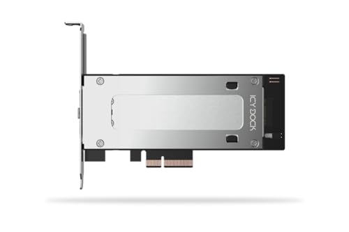 ICY DOCK M.2 NVMe SSD zu PCIe 5.0 x4 Wechselrahmen/Adapterkarte - ExpressSlot Elite MB840M5P-B von ICY DOCK