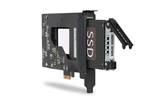 ICY DOCK ToughArmor MB839SP-B SATA-SSD/HDD auf PCIe 2.0 x1 Hot-Swap-Mobiles Rack für PCIe-Erweiterungssteckplätze von ICY DOCK