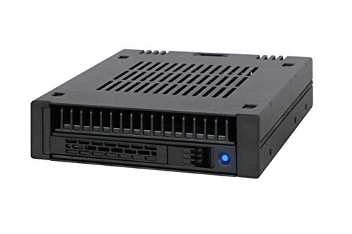 ICY DOCK ExpressCage MB741SP-B Wechselrahmen für 1x 2,5 Zoll SATA/SAS SSD/HDD in 3,5 Zoll Schacht von ICY DOCK