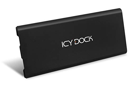 ICYNano MB861U31-1M2B - 1x M.2 NVMe PCIe SSD zu USB 3.2 Gen 2 Adapter Externes Gehäuse 10Gbps schwarz Kabel Inklusive ICYNano MB861U31-1M2B - 1x M.2 NVMe PCIe SSD zu USB 3.2 Gen 2 Adapter Externes Gehäuse 10Gbps schwarz Kabel Inklusive von ICY DOCK