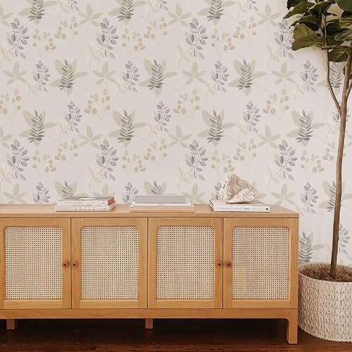Selbstklebende Tapete Beige Blumen,44 x 1000cm Tapete Grün Grau Blätter Boho Tapete Selbstklebende Tapete Hell Blumen Pflanzen Tapete Möbelfolie Selbstklebend für Badezimmer Wohnzimmer Schlafzimmer Selbstklebende Tapete Beige Blumen,44 x 1000cm Tapete Grün Grau Blätter Boho Tapete Selbstklebende Tapete Hell Blumen Pflanzen Tapete Möbelfolie Selbstklebend für Badezimmer Wohnzimmer Schlafzimmer von ICYEHAO