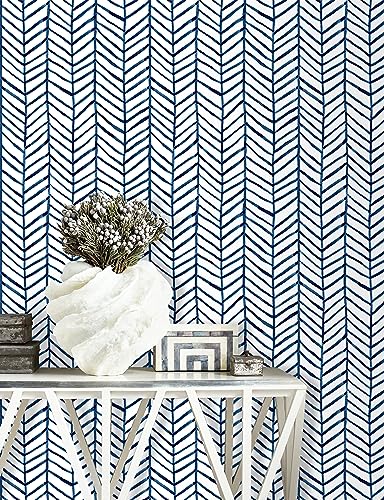 Tapete Blau Streifen,44.5 x 500cm Selbstklebende Tapete Blau Weiß Tapete Geometrische Breite Streifen Klebefolie Möbel Vintage Möbelfolie Selbstklebend für Badezimmer Wohnzimmer Schlafzimmer Küche Tapete Blau Streifen,44.5 x 500cm Selbstklebende Tapete Blau Weiß Tapete Geometrische Breite Streifen Klebefolie Möbel Vintage Möbelfolie Selbstklebend für Badezimmer Wohnzimmer Schlafzimmer Küche von ICYEHAO