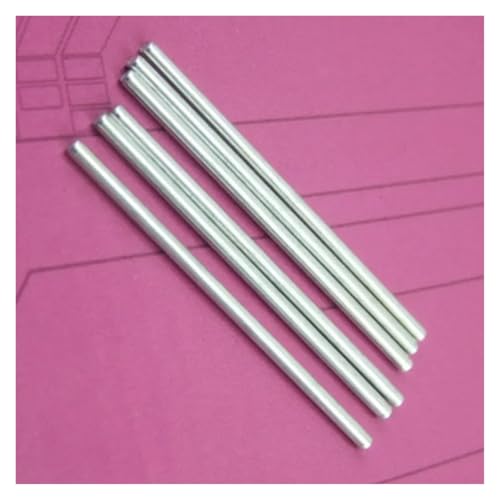 ICYJRFHLTF 10pcs 60 * 2mm Stainless Steel Shaft Metal Drive Rod axle Toy Model Car Transmission Gear Connecting Axle von ICYJRFHLTF