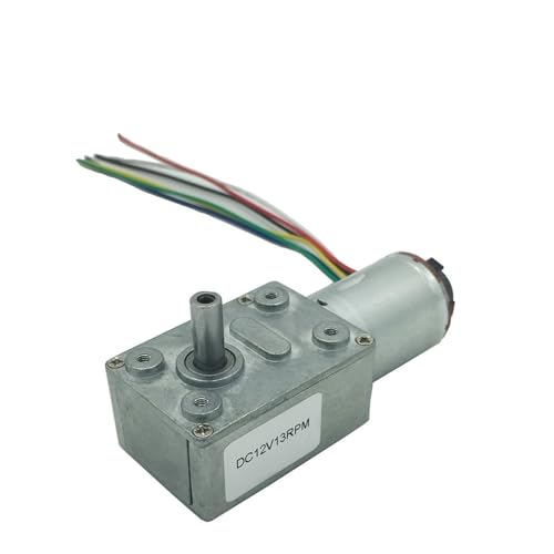 ICYJRFHLTF 24V 150rpm JGY-370B Encoder Worm Electronic Starter Gear Electronic Starter Low Speed Adjustable Speed Reversed Metal Gears DIY von ICYJRFHLTF