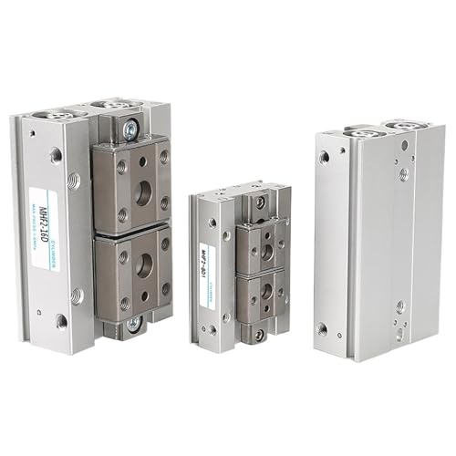 ICYZEPMC Flacher Pneumatikzylinder, Luft-Parallelgreifer, Kraftzylinder MHF2 8D MHF2 10D MHF2 12D MHF2 16D MHF2 20D Pneumatischer Greifer(Mhf2-20d2) von ICYZEPMC