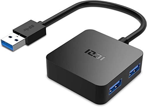 USB 3.0 Hub, iczi USB 3.0 auf USB 3.0 Hub, 4 Ports, männlich auf weiblich Schwarz USB 3.0 Hub, iczi USB 3.0 auf USB 3.0 Hub, 4 Ports, männlich auf weiblich Schwarz von ICZI