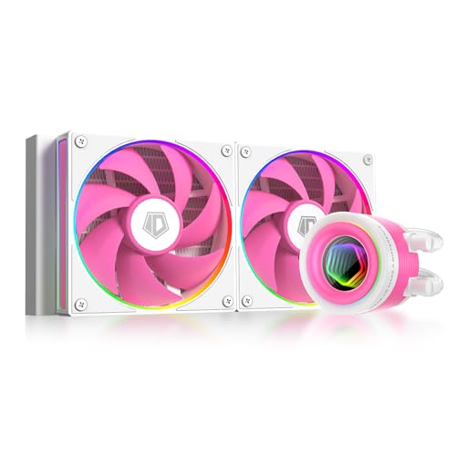 ID-COOLING 240 mm Pink Liquid CPU-Kühler für Desktop (Wasser, 78 CFM, 29.9 dB, 4-polig) ID-COOLING 240 mm Pink Liquid CPU-Kühler für Desktop (Wasser, 78 CFM, 29.9 dB, 4-polig) von ID-COOLING