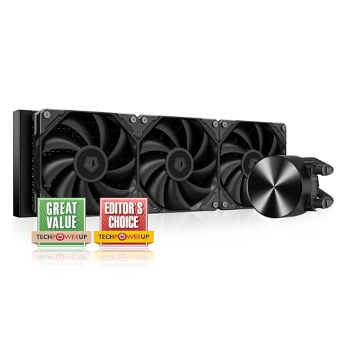 ID-COOLING FX360 PRO Liquid CPU-Kühler für Desktop, 360 mm AIO-Kühler, 3 x 120 mm hocheffiziente Lüfter, spezielles CD-Muster, Pumpenleiste, Intel und AMD kompatibel ID-COOLING FX360 PRO Liquid CPU-Kühler für Desktop, 360 mm AIO-Kühler, 3 x 120 mm hocheffiziente Lüfter, spezielles CD-Muster, Pumpenleiste, Intel und AMD kompatibel von ID-COOLING