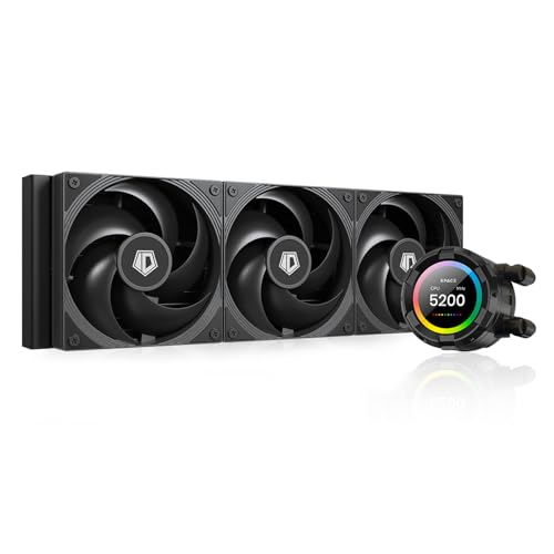 ID-COOLING SL360 PRO SE CPU Flüssigkeitskühler mit LCD-Display: 4.72 Zoll, Desktop-Computer-Wasser-Kühlsystem, Kompatibel mit Intel und AMD Sockeln ID-COOLING SL360 PRO SE CPU Flüssigkeitskühler mit LCD-Display: 4.72 Zoll, Desktop-Computer-Wasser-Kühlsystem, Kompatibel mit Intel und AMD Sockeln von ID-COOLING
