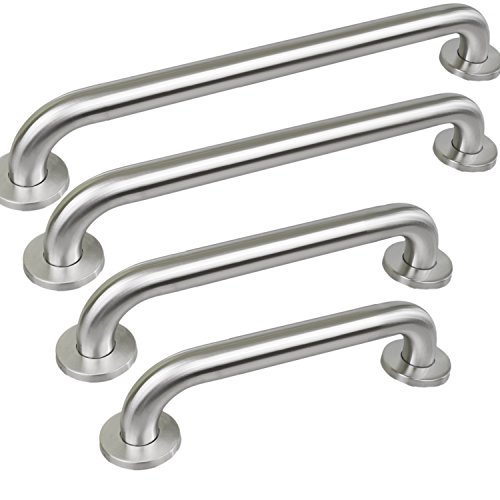 Haltegriff Griffstange Ø 30 mm EDELSTAHL rostfrei 600 mm Badewannengriff Wandgriff Duschgriff Handgriff von ID Dinkel