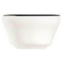 12 ID Fine Schalen Modest Black Mesa weiß 10,0 cm von ID Fine
